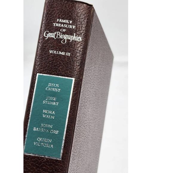 Family Treasury Of Great Biographies Volume 3 Jesus Christ First Edition - Picture 2 of 10